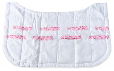 Утеплитель автомобильный огнестойкий для двигателя "Автотепло" №10 (белый)